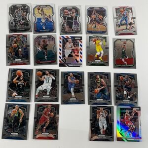 Panini Prizm Basketball Card Lot 19ct Scottie Pippen Giannis Jokic Kyrie Rodman